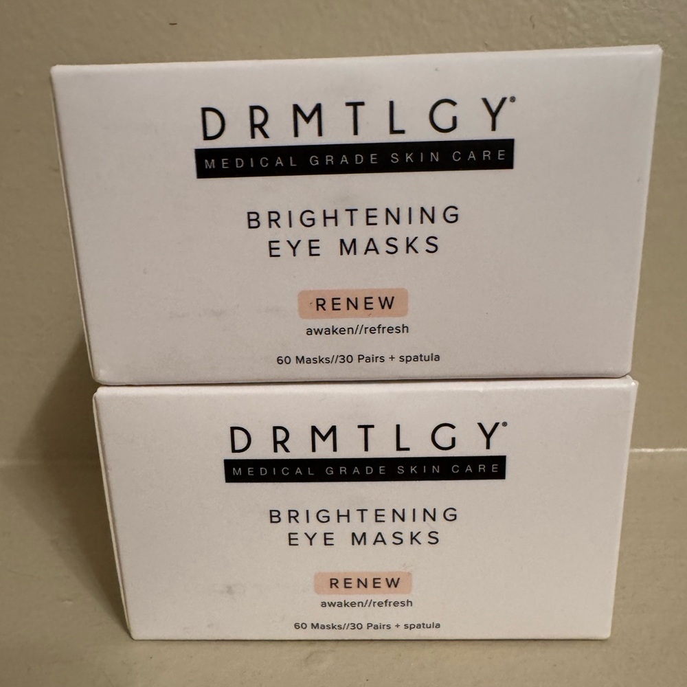 DRMTLGY Brightening Eye Masks